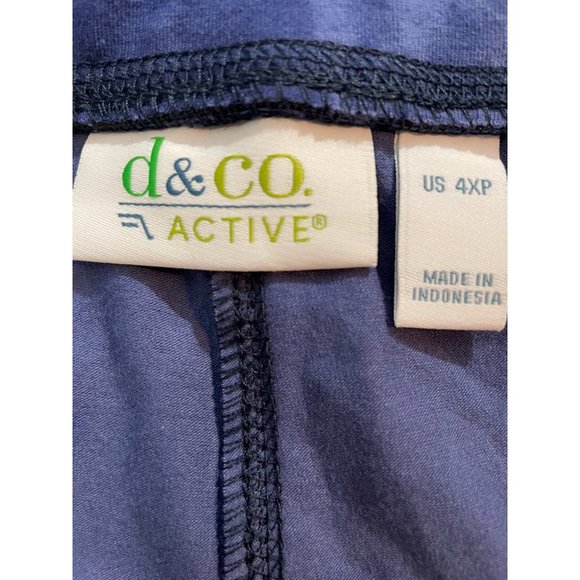 Denim & Co. Active Petite Duo Stretch Pant with Side Pocket 4X PETITE (310) - Picture 2 of 6